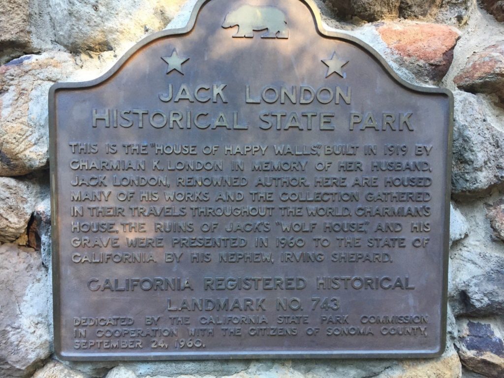 The Jack London State Historic Park - Glen Ellen, California